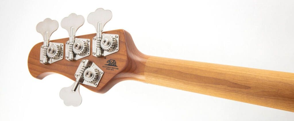Music Man Sterling Bass back of headstock